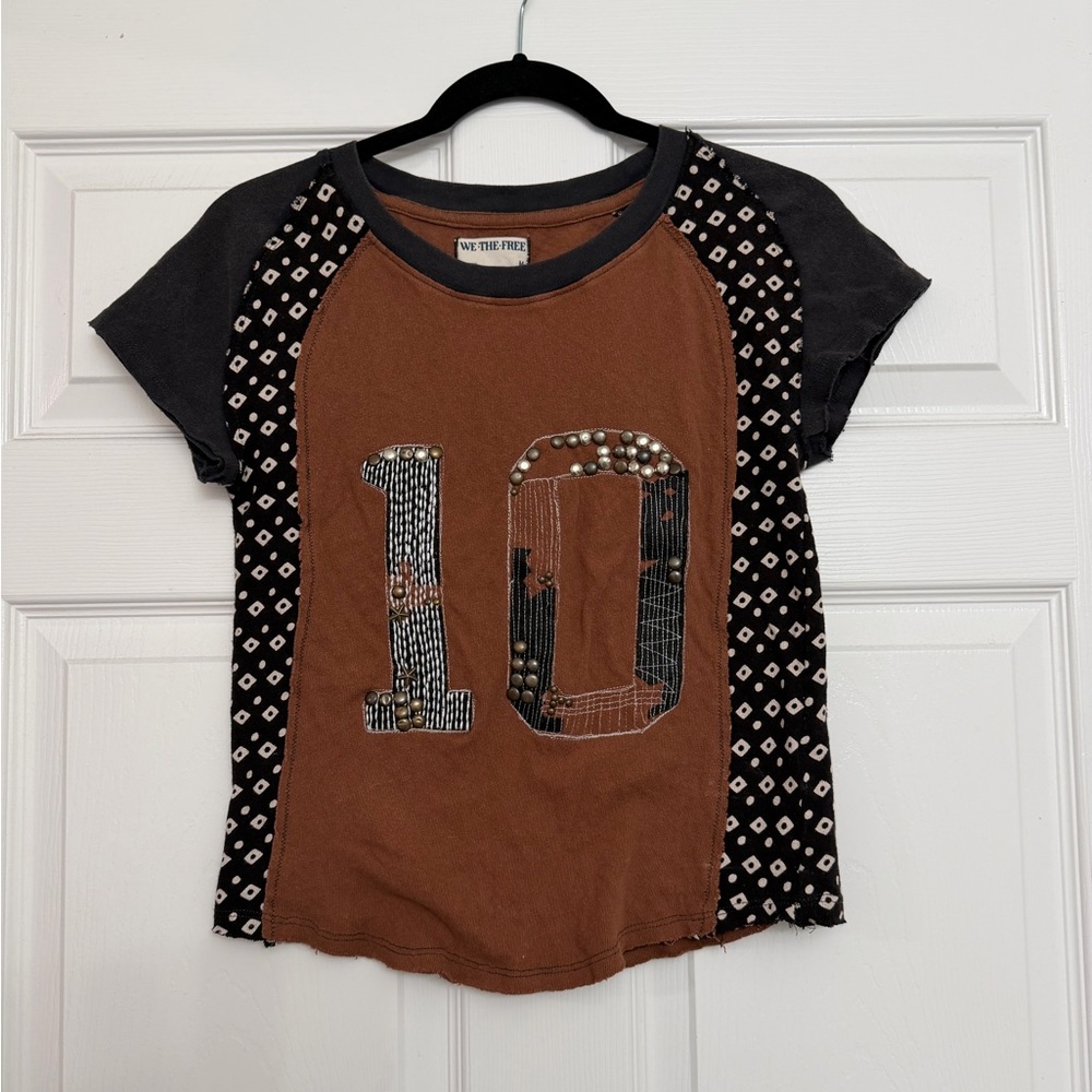 Free People We the Free Sloane Graphic Tee | Size Medium